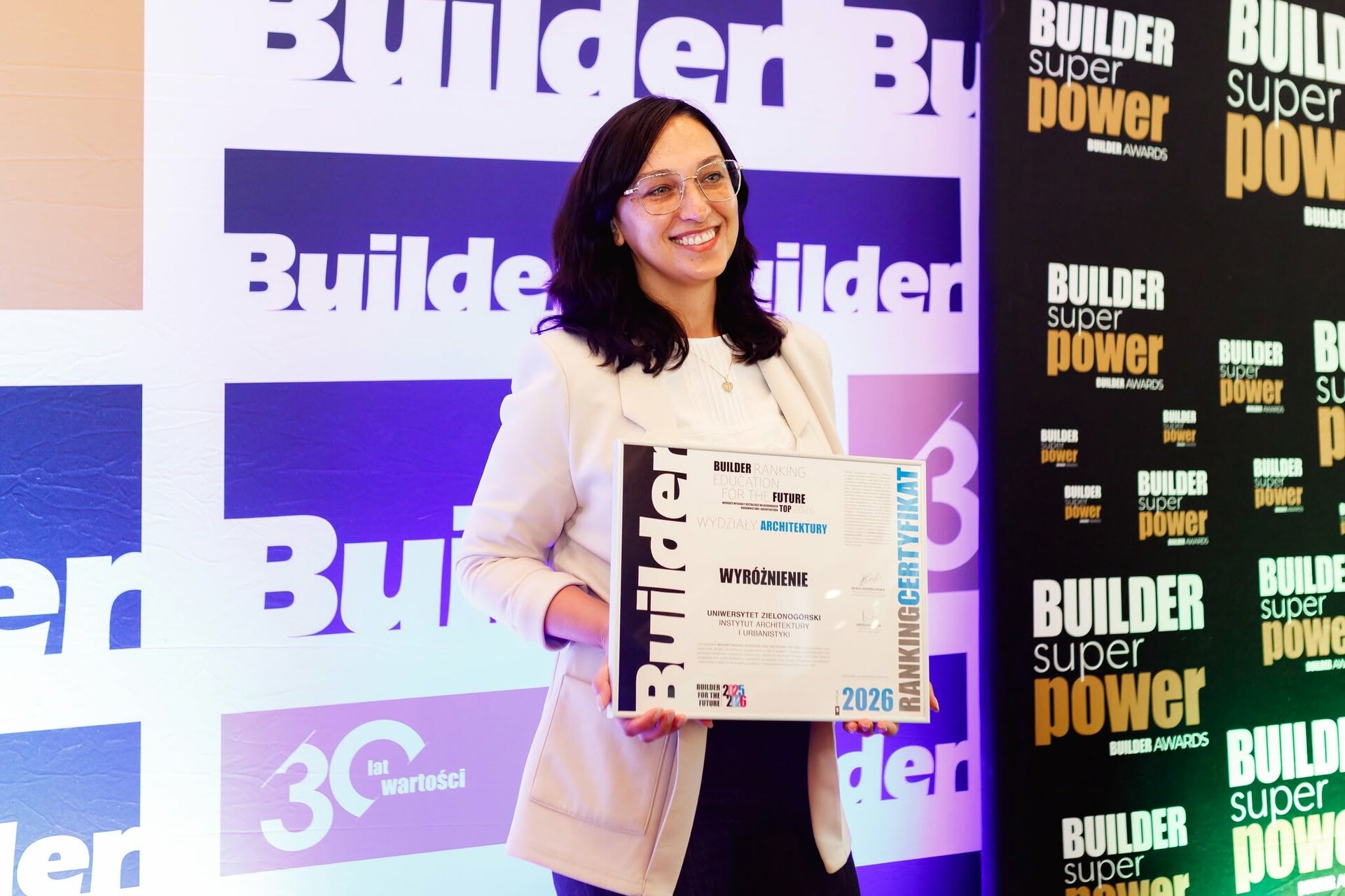 Wyróżnienie w Builder Ranking Education for the Future TOP 2026 dla Instytutu Architektury i Urbanistyki