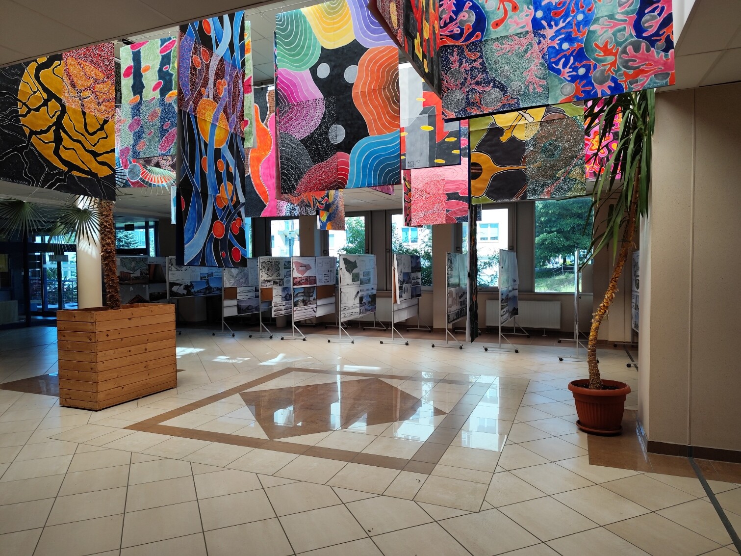 Malarstwo w atrium