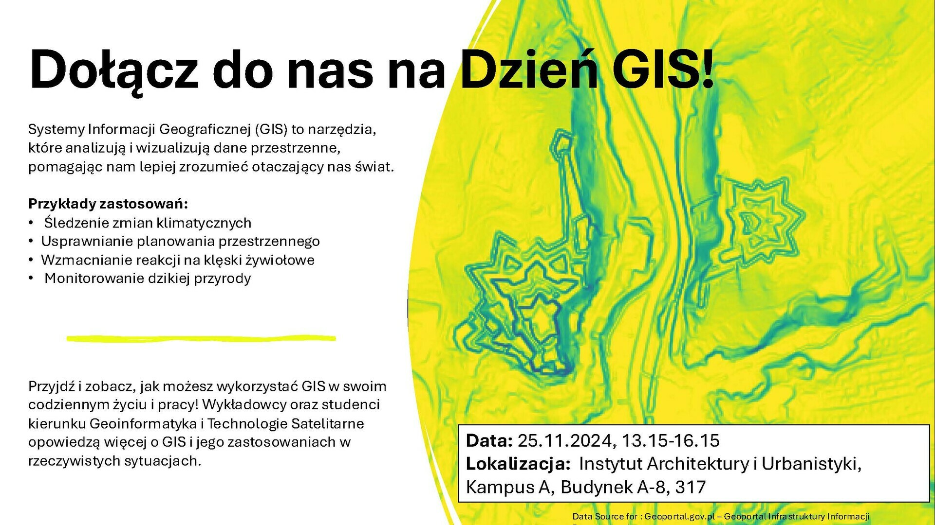 Dołącz do nas na dzień GIS